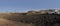 Panorama of volcanos at timanfaya national park in lanzarote