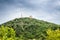 Panorama of vrsacki breg, also called the mountain of vrsac, a major hill and massif of Banat province, in Vojvodina, serbia