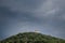 Panorama of vrsacki breg, also called the mountain of vrsac, a major hill and massif of Banat province, in Vojvodina, serbia, with