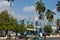 Panorama of the waterfront of the city of Cienfuegos.Cuba.