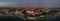 Panorama of the Wawel Royal Castle.