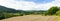 Panorama of welsh countryside