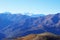 Panorama of Western Alps and Northern Italy
