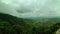 Panorama of Western ghats in India