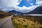 Panorama of the wild Coigach area of the Highlands of Scotland.