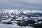 Panorama of wilder kaiser