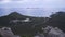 Panorama of Wilsons prom in Australia viewed from Mount Bishop just before sunset