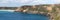 Panorama of Windy harbour west Australia
