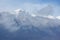 Panorama of winter mountains, Bulgaria