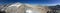 Panorama Of Woman On Treasure Peak East Summit