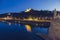 Panorama of Wurzburg at night