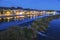 Panorama of Wurzburg at night