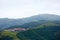 Panorama of Wutai Mountain, Shanxi, China