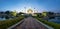 Panorama of Yala city pillar shrine, south of Thailand