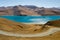 Panorama of Yamdrok Lake in Tibet