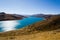 Panorama of Yamdrok Lake in Tibet