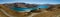 Panorama of Yamdrok Lake in Tibet