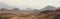 Panorama of the Yazd province, Iran.