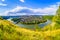 Panorama of Zalishchyky and the Dniester River