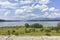 Panorama of Zhrebchevo Reservoir, Bulgaria