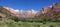 Panorama of Zion National Park