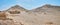 Panorama of Zoroastrian burial complex, Yazd, Iran