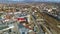 Panorama Zywiec Railway Station Aerial View