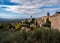 Panoramas of the old stone Assisi. Perugia. Umbria Italy