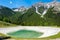 Panoramasee lake in Stubaital valley in Tirol, Austria