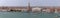 Panorami view on Venice