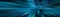 Panoramic abstract big data, speed, colorful fibers, rays background in blue color. 3D tunnel illustration