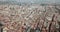 Panoramic aerial perspective of Reus cityscape, Tarragona, Catalonia