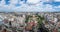 Panoramic Aerial view of Buenos Aires and Plaza Congreso - Buenos Aires, Argentina