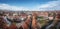 Panoramic Aerial view of Erfurt City - Erfurt, Thuringia, Germany