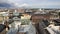 Panoramic aerial view of Helsinki city, capital of Finland