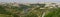 Panoramic aerial view on Jerusalem.