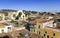 Panoramic aerial view on old houses of the city Trinidad, Cuba