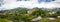 Panoramic aerial view of Petropolis from Fatima Throne viewpoint - Petropolis, Rio de Janeiro, Brasil