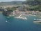 Panoramic aerial view of sorrento, Amalfi coast, Italy