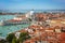 Panoramic aerial view of Venice