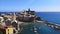 Panoramic aerial view of Vernazza