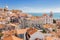 Panoramic of Alfama rooftops, Lisboa