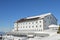 Panoramic alipne and snow view from Mount Rigi Kulm near Vitznau Switzerland