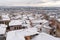Panoramic Ankara view  from Ankara castle in winter time, Ankara, Turkey