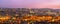 Panoramic Ankara view with Kocatepe Mosque and Atakule