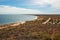 Panoramic Australian landscape - The Bay of Exmouth. Yardie Creek Gorge in the Cape Range National Park, Ningaloo