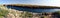 Panoramic Australian landscape- Yardie Creek Gorge in the Cape R