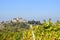 Panoramic autumn view of the Monferrato, Calosso