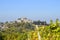 Panoramic autumn view of the Monferrato, Calosso