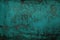 panoramic banner wide design space copy background teal dark wall painted damaged rty old background rough abstract green blue